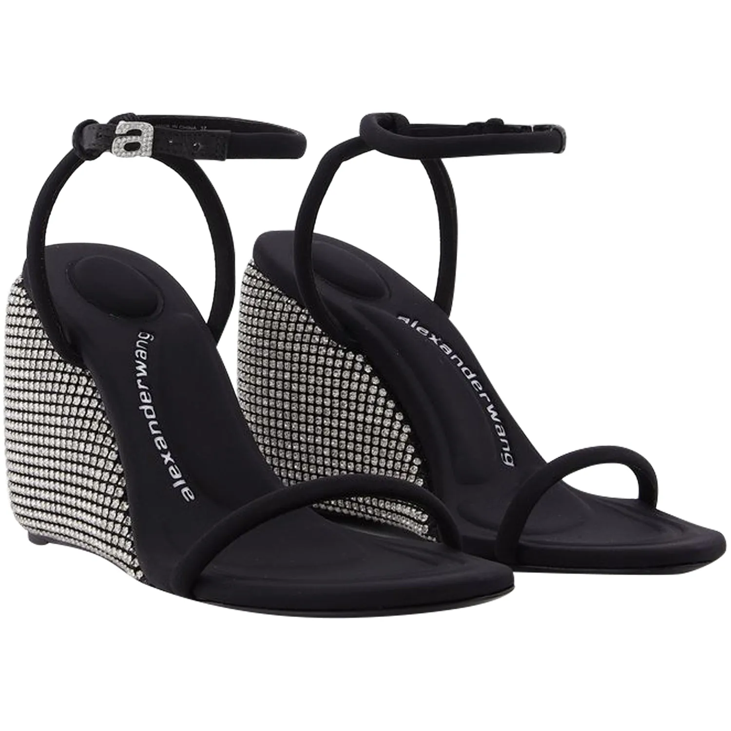 Dahlia 105 Pumps in Black Lycra