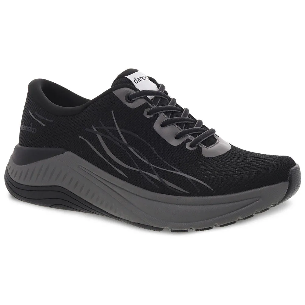 Dansko Pace Black/Grey Mesh Sneaker (Women's)