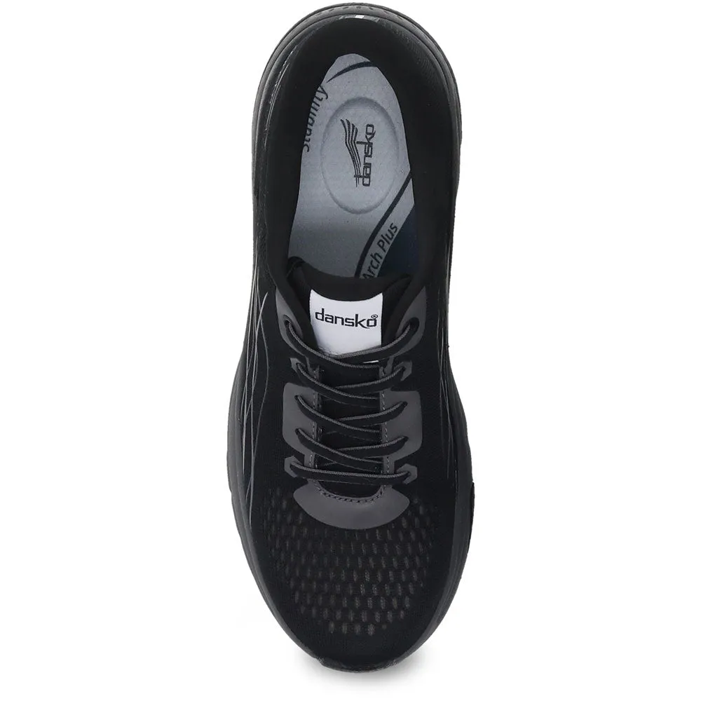 Dansko Pace Black/Grey Mesh Sneaker (Women's)