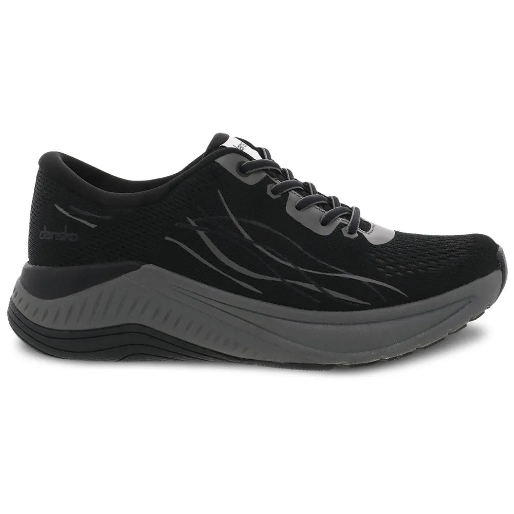 Dansko Pace Black/Grey Mesh Sneaker (Women's)