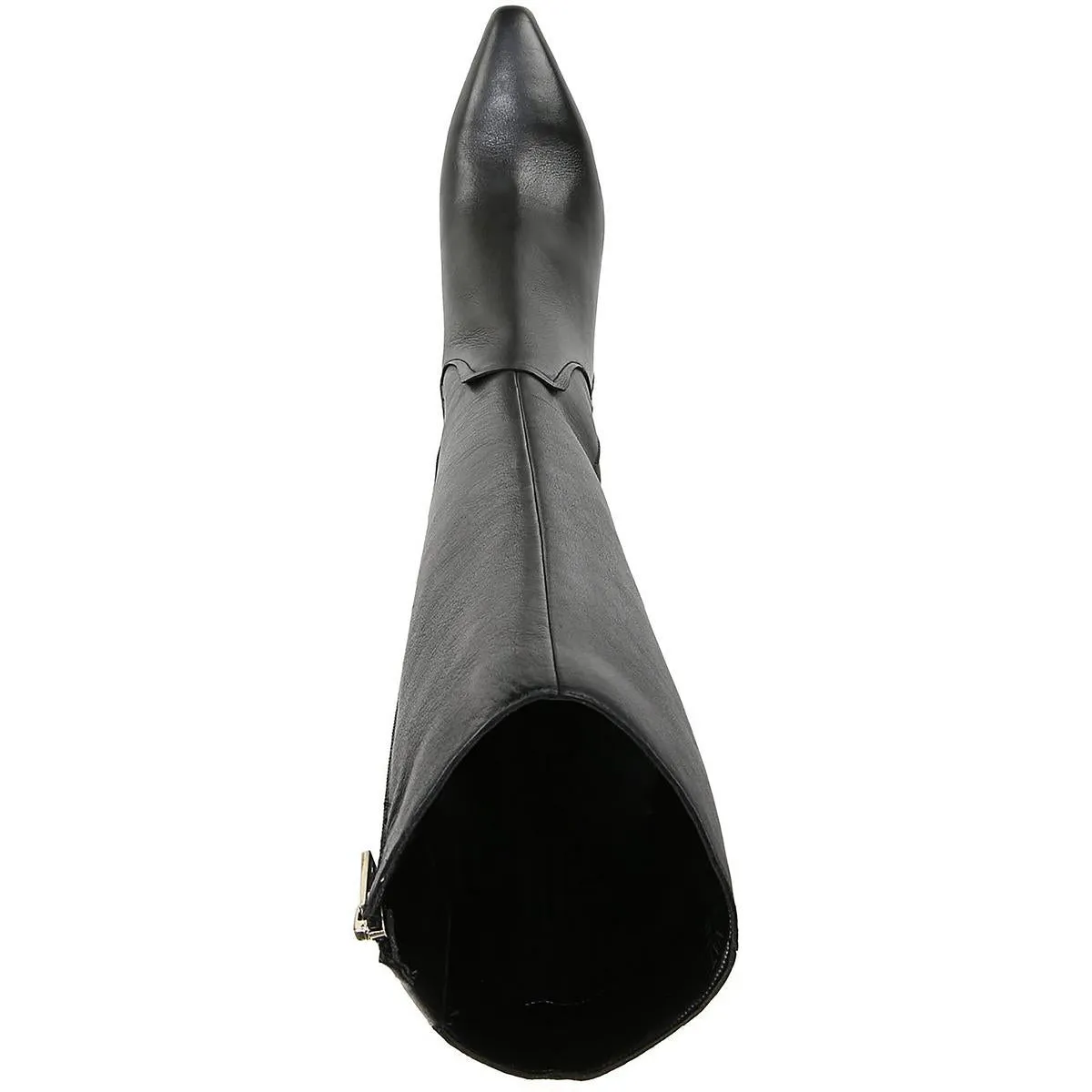 Deesha Womens Solid Pointed Toe Knee-High Boots