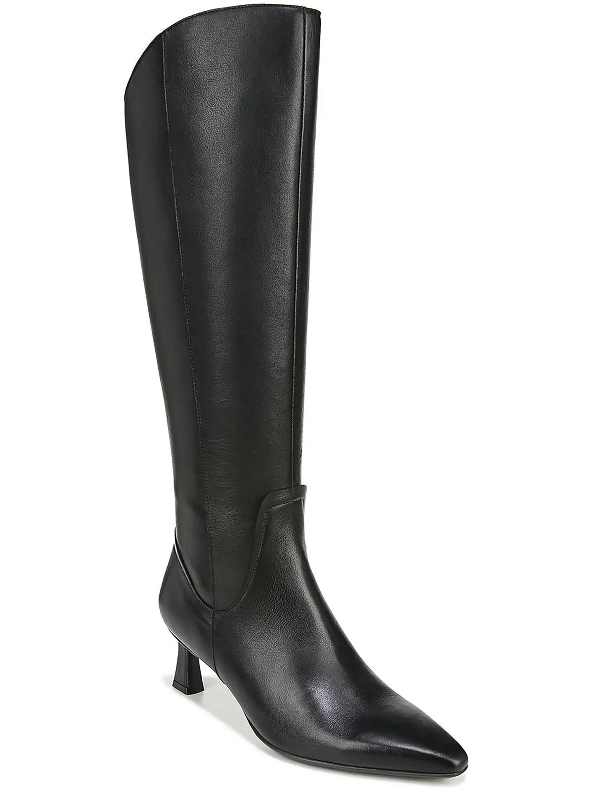Deesha Womens Solid Pointed Toe Knee-High Boots