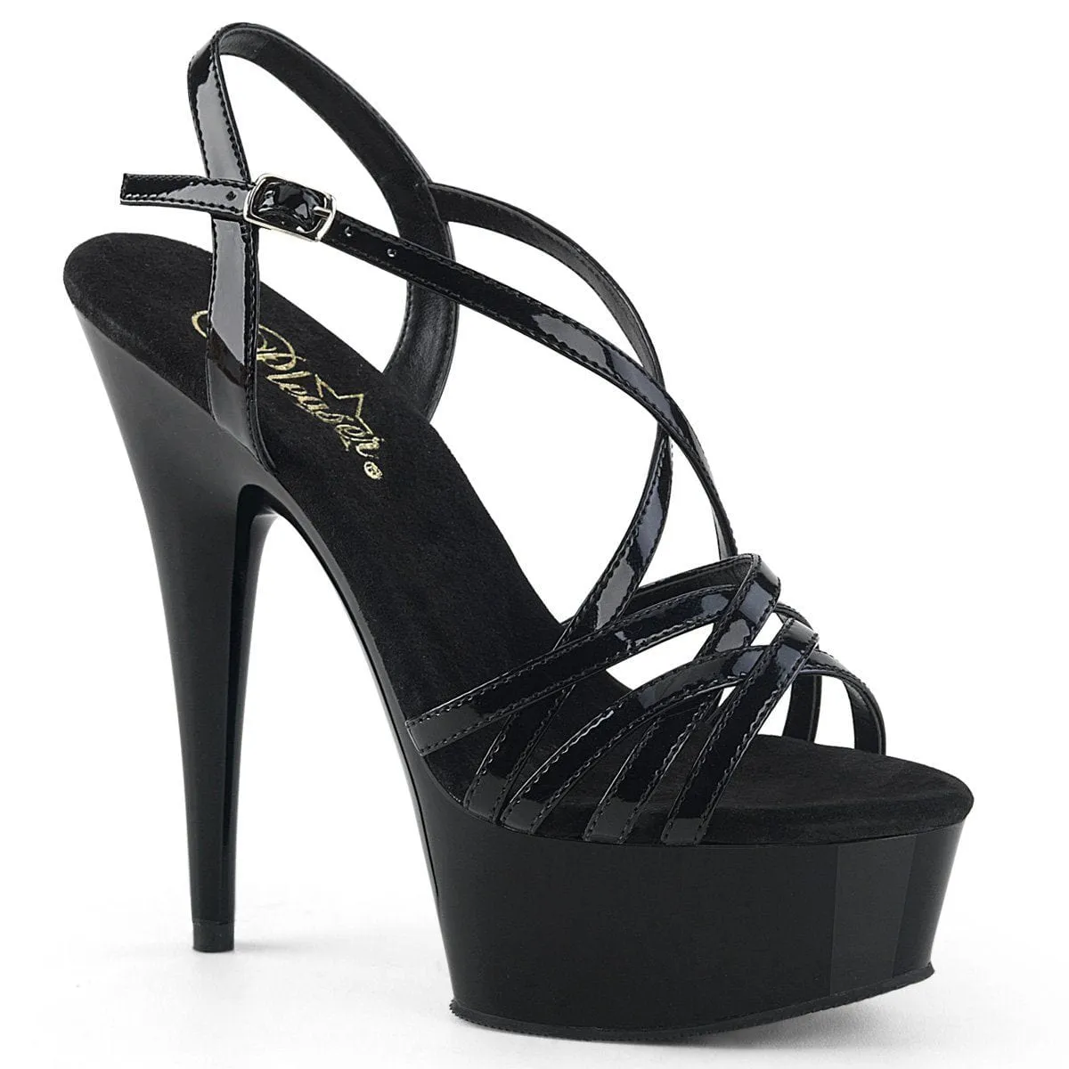 DELIGHT-613 Black Patent/Black