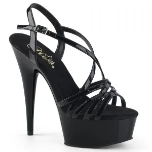 DELIGHT-613 Black Patent/Black