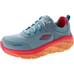 D'Lux Walker 2.0 - Neon Sites Womens Knit Memory Foam Running & Training Shoes
