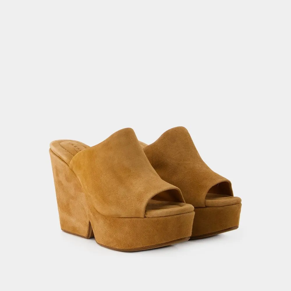 Dolcy9 Sandals - Green - Leather
