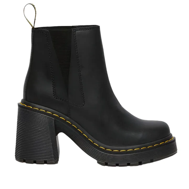 DR. MARTENS SPENCE BLACK BOOTS
