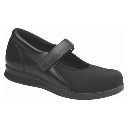 Drew Bloom II Black Calf/Black Stretch (Women's)