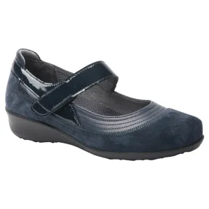 Drew Genoa Navy Suede Combo Mary Jane (Women's)