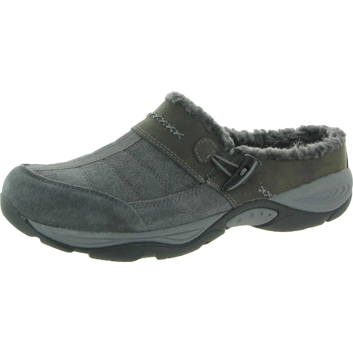 Efrost Womens Suede Slip On Mules