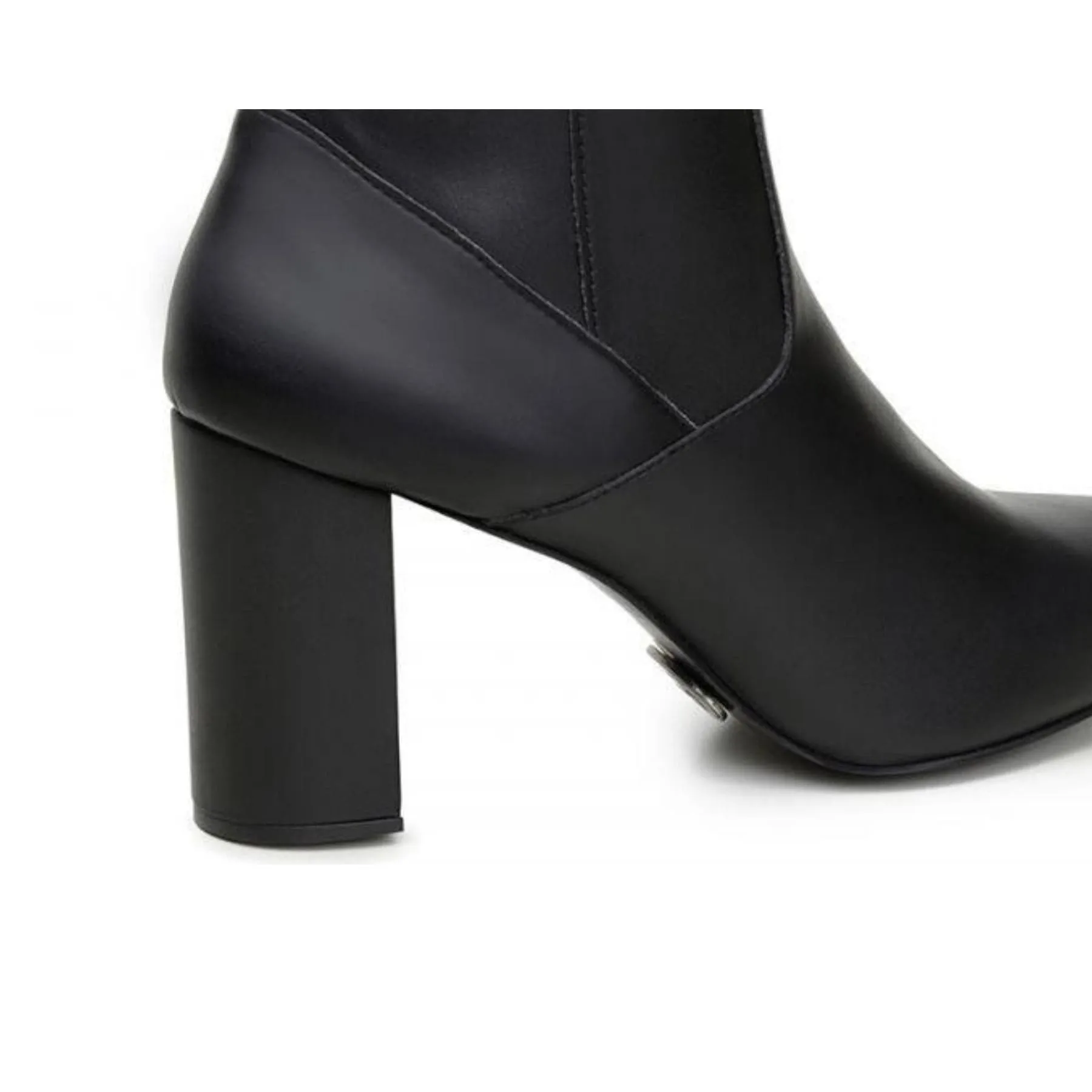 'Elza Women's High-Heeled Vegan Boot by Ahimsa - Black