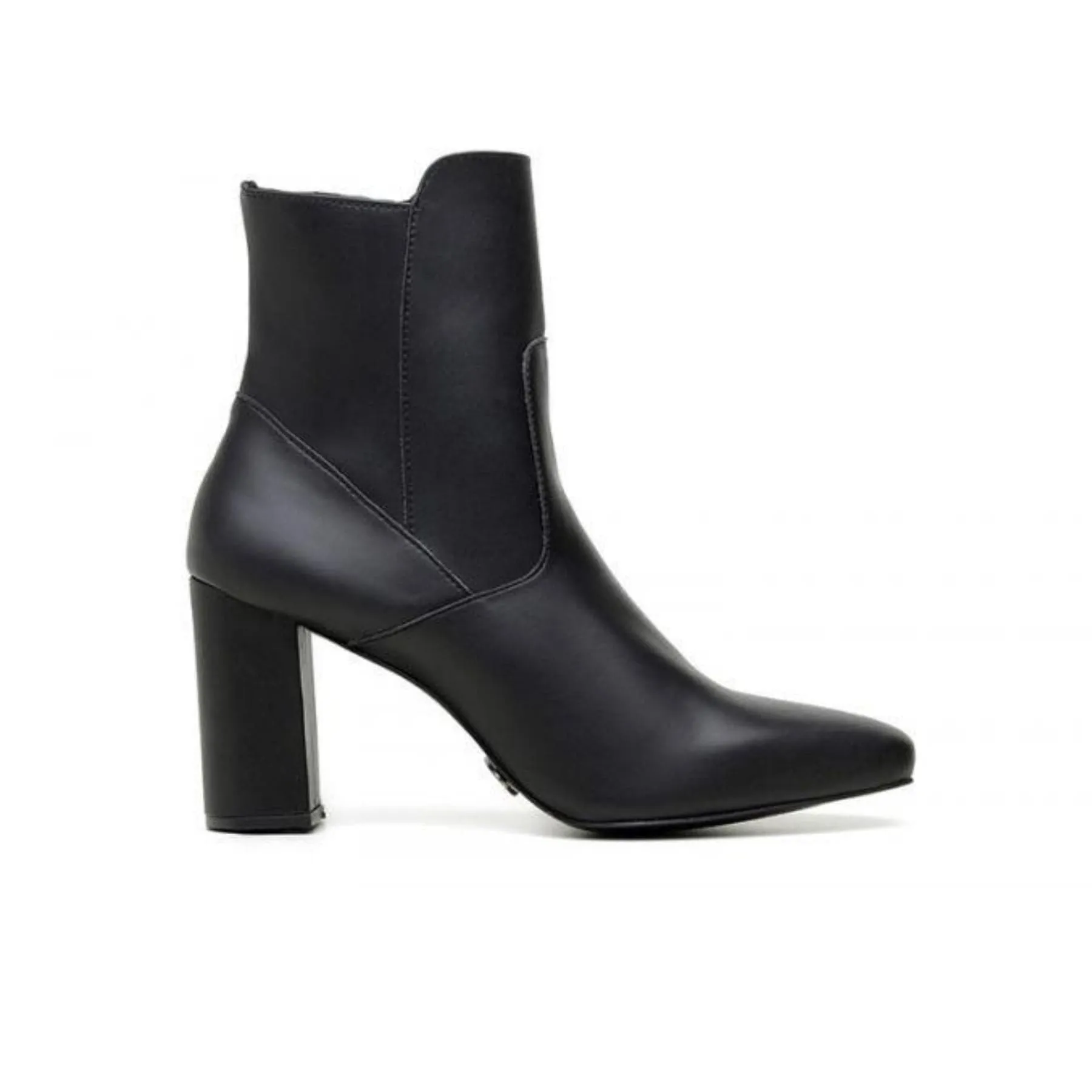 'Elza Women's High-Heeled Vegan Boot by Ahimsa - Black