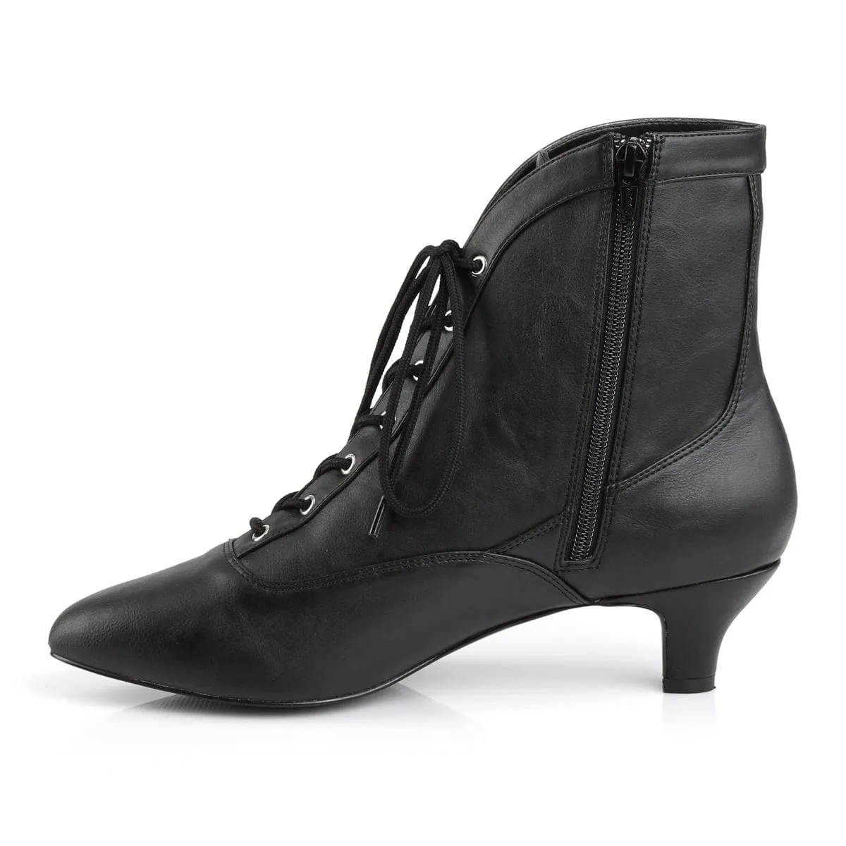 FAB-1005 Black Faux Leather