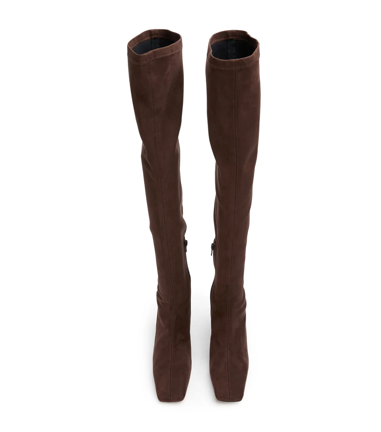 Fancy Choc Stretch Suede