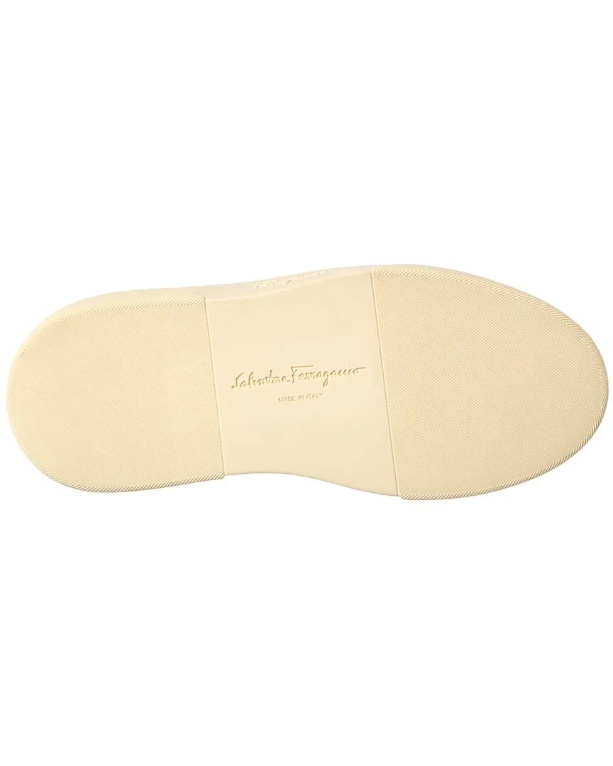 Ferragamo Cassina Leather & Mesh Sneaker