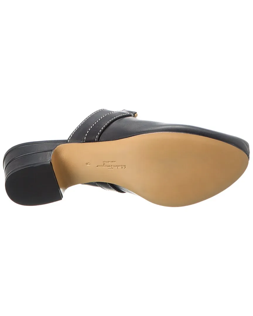 Ferragamo Leather Mule