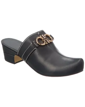 Ferragamo Leather Mule