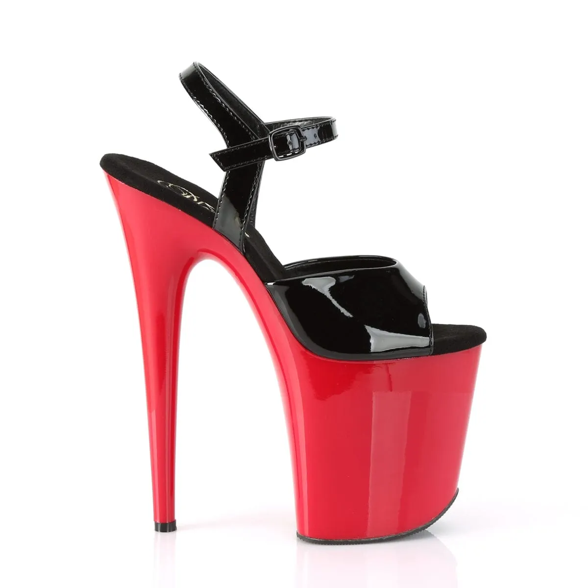 FLAMINGO-809 Black Patent/Red
