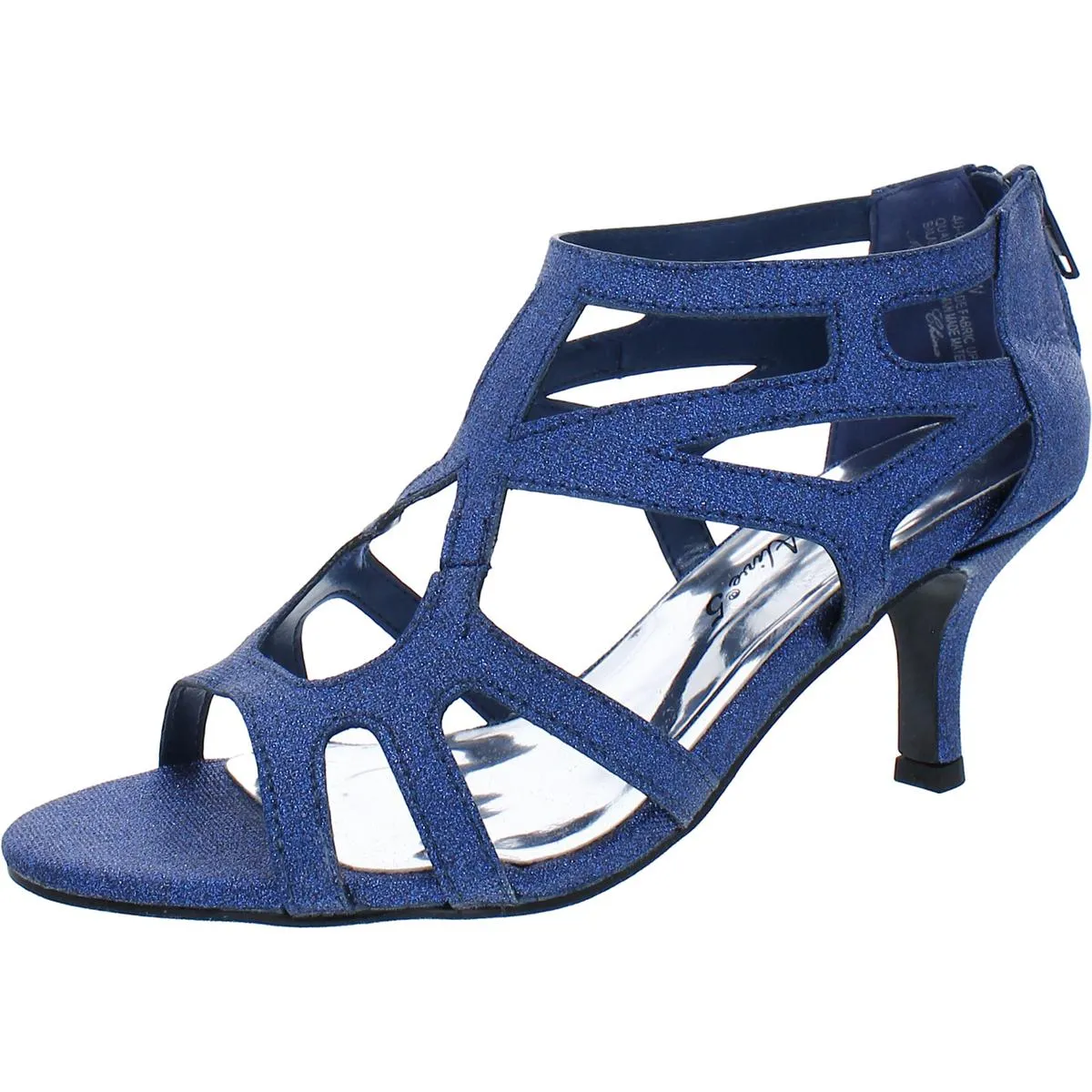 Flattery  Womens Zipper Man Made Strappy Sandals