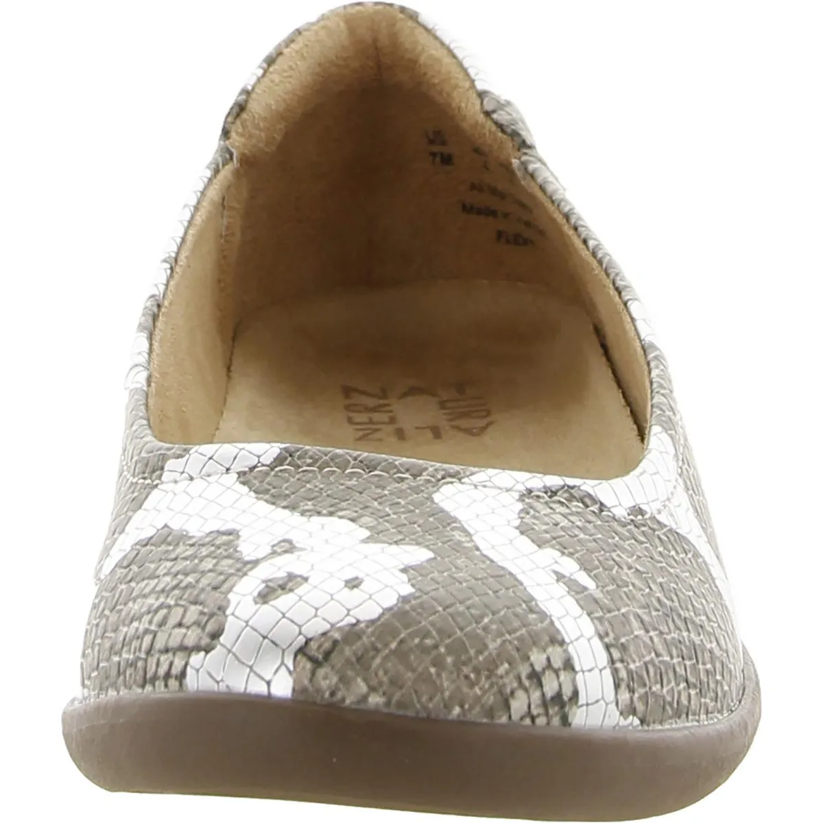 Flexy Womens Round Toe Ballet Flats