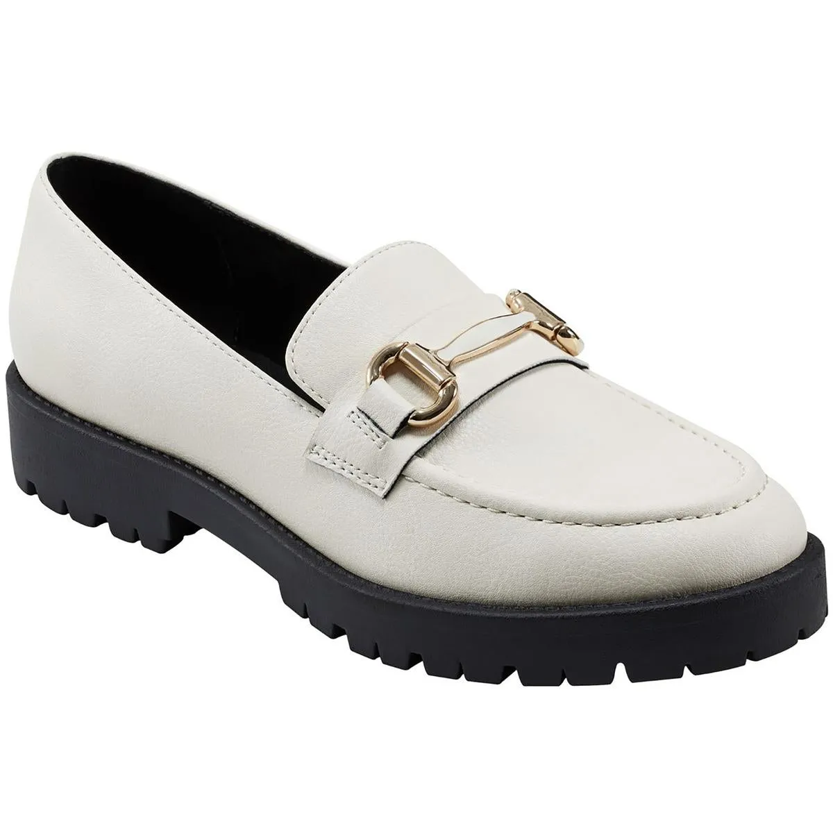 Franny Womens Patent Embellished Loafers