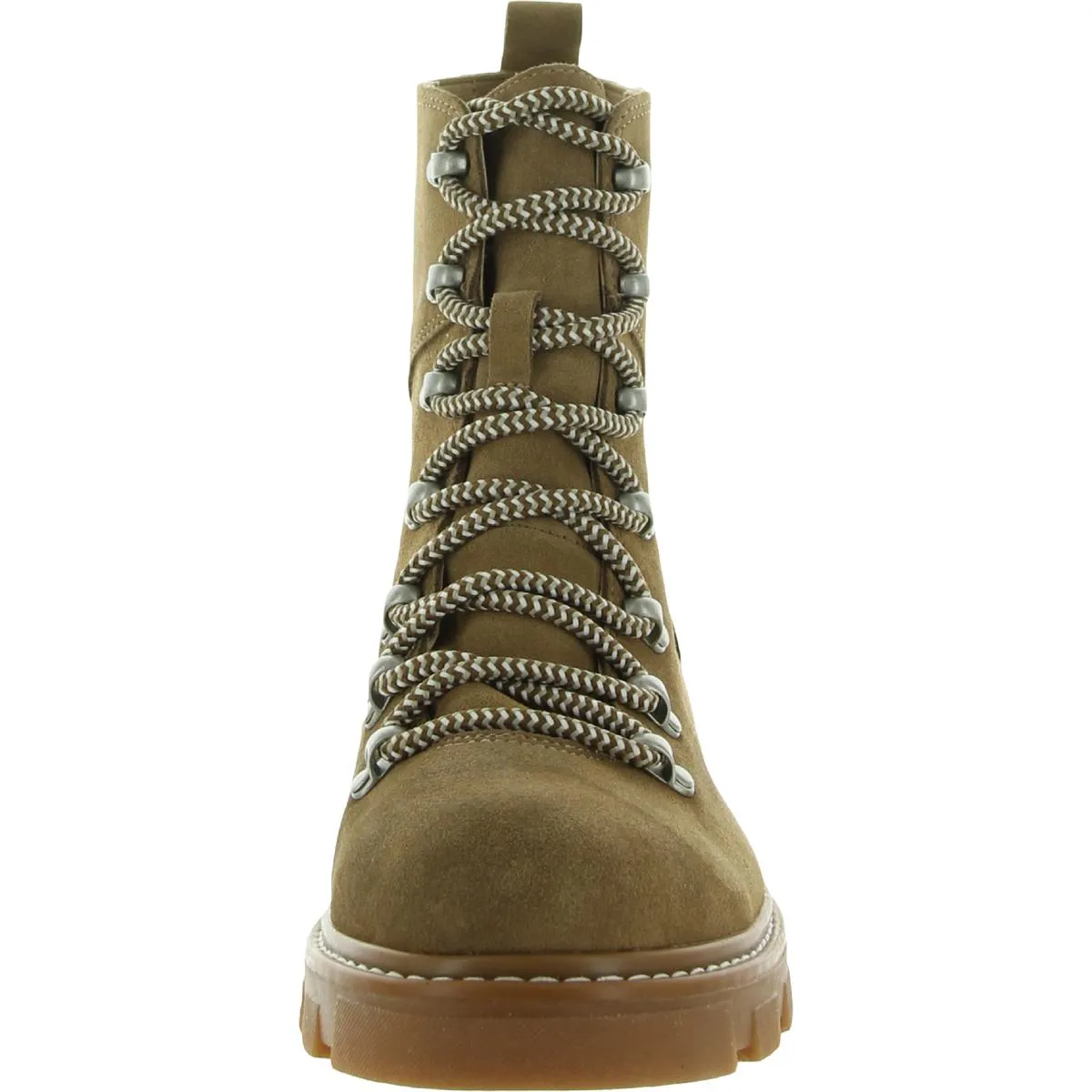 Gabbie Womens Suede Lace Up Hiking Boots