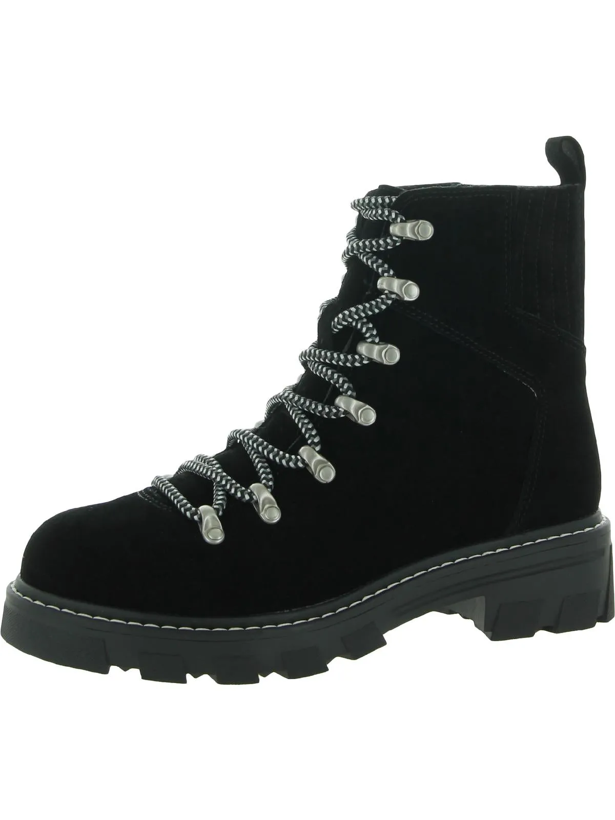 Gabbie Womens Suede Lace Up Hiking Boots