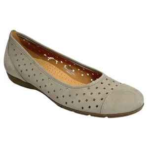 Gabor Ballet Perf Linen Flat (Women's)