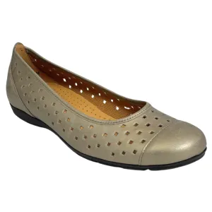 Gabor Ballet Perf Metallic Flat (Women's)