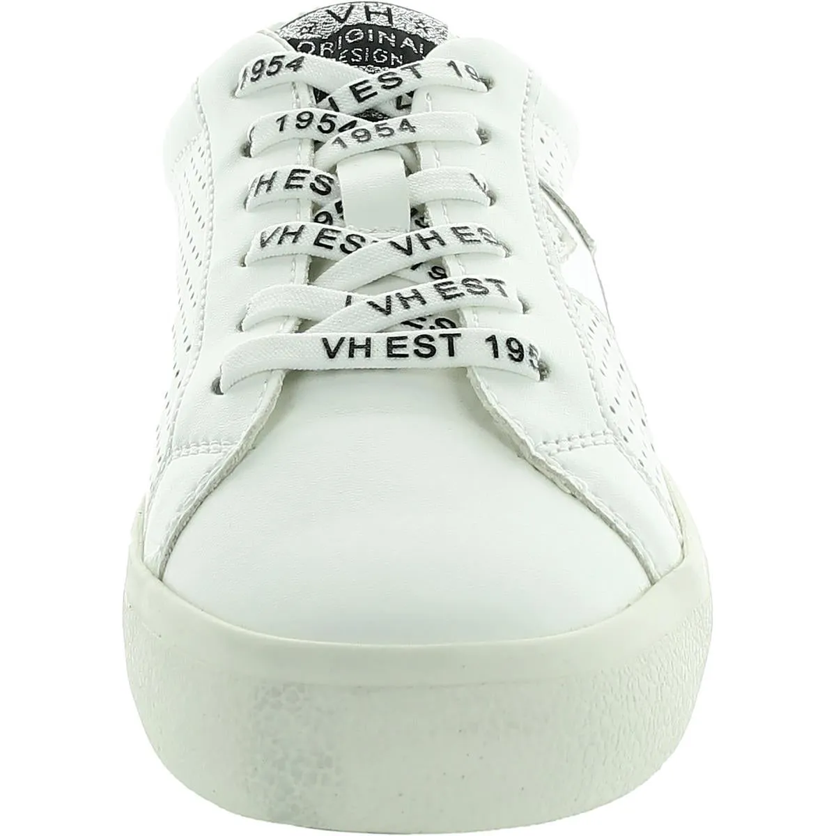 Gadol Womens Leather Metallic Casual and Fashion Sneakers