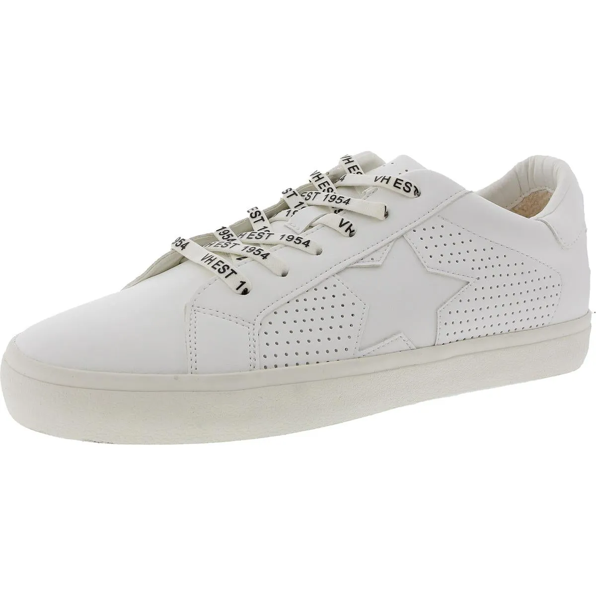 Gadol Womens Leather Metallic Casual and Fashion Sneakers