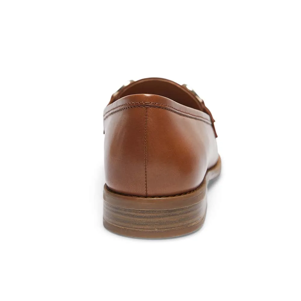 Gala Loafer in Cognac Leather