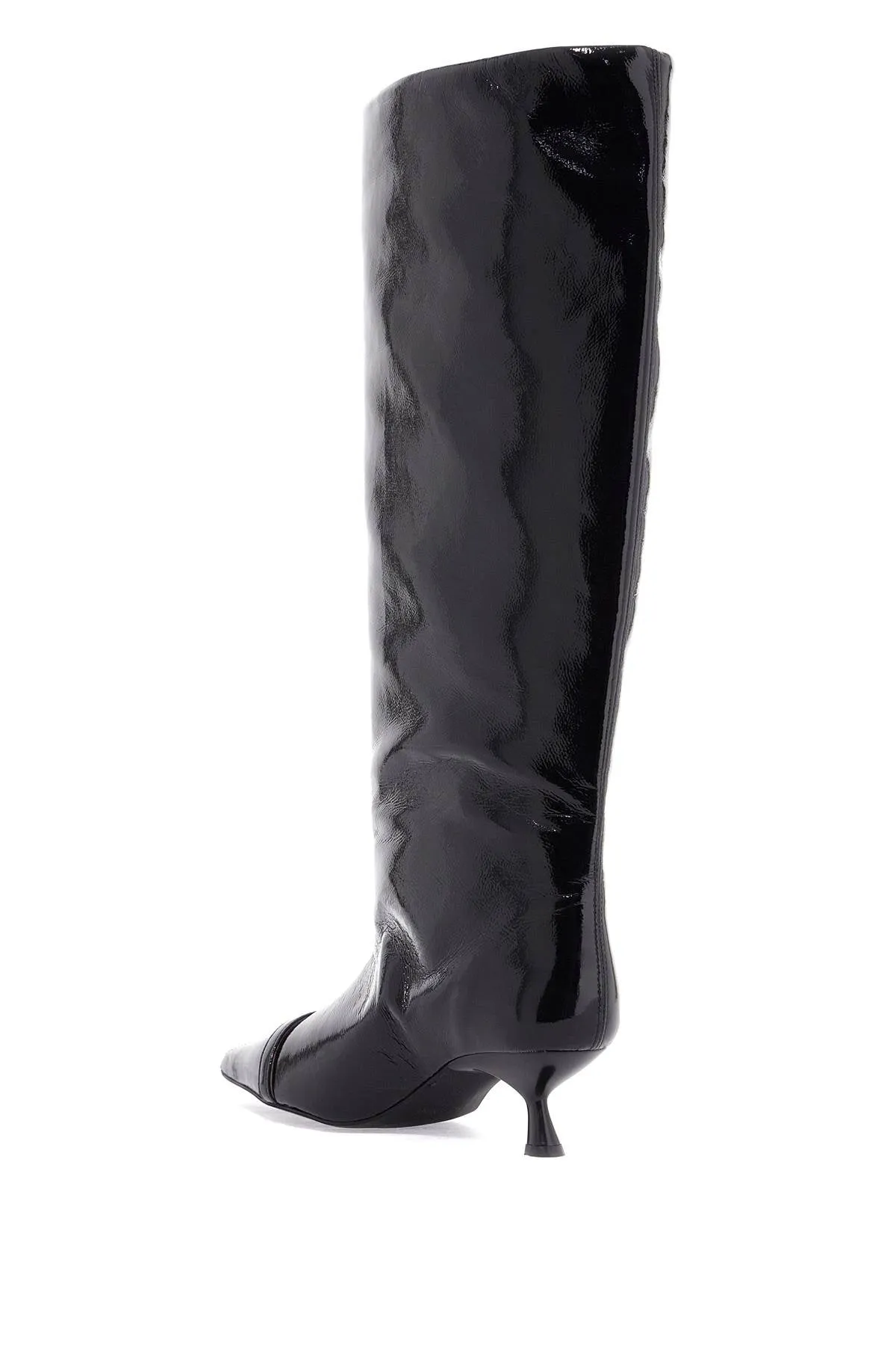 Ganni Women's Synthetic Naplack Boots