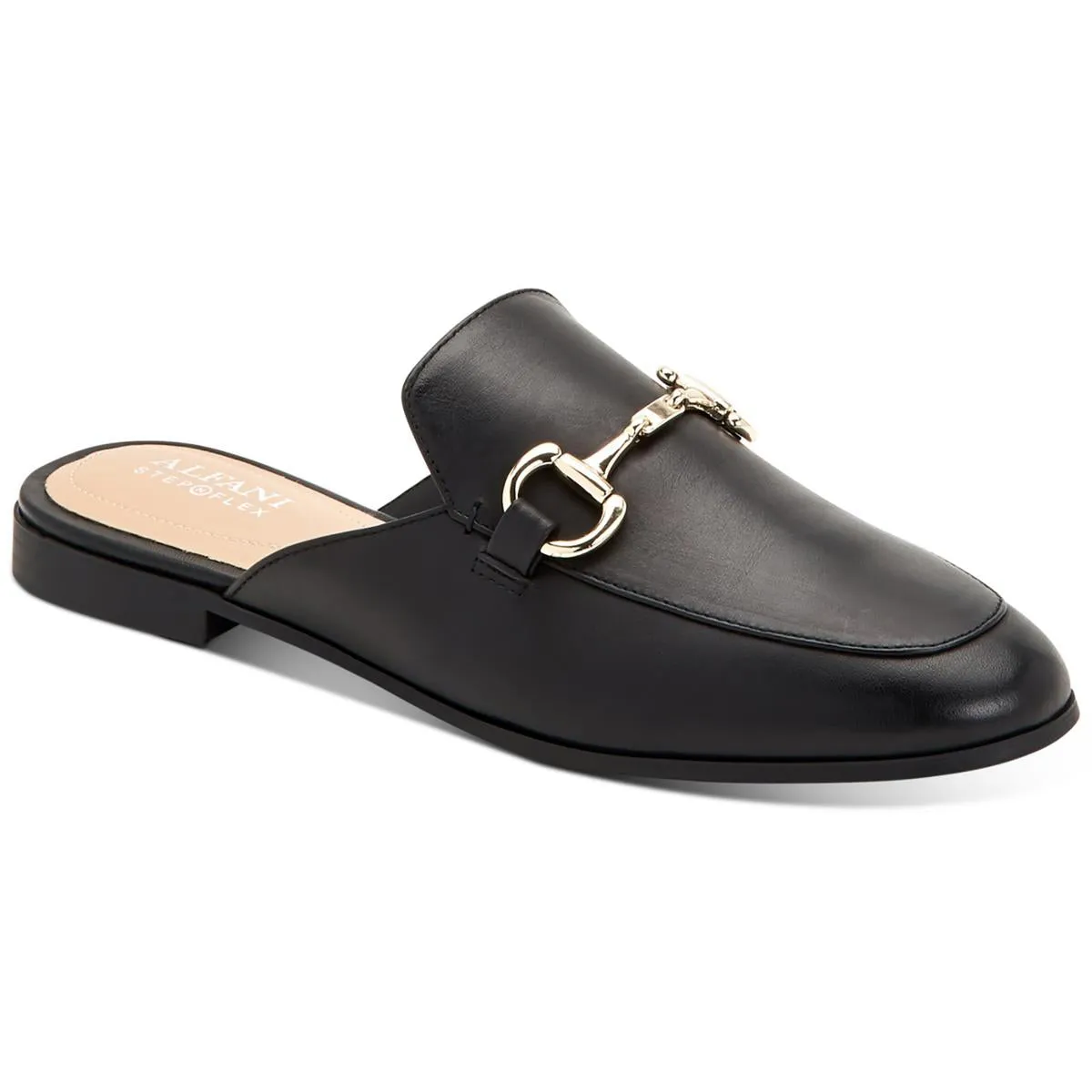 Garlend Womens Embossed Manmade Mules