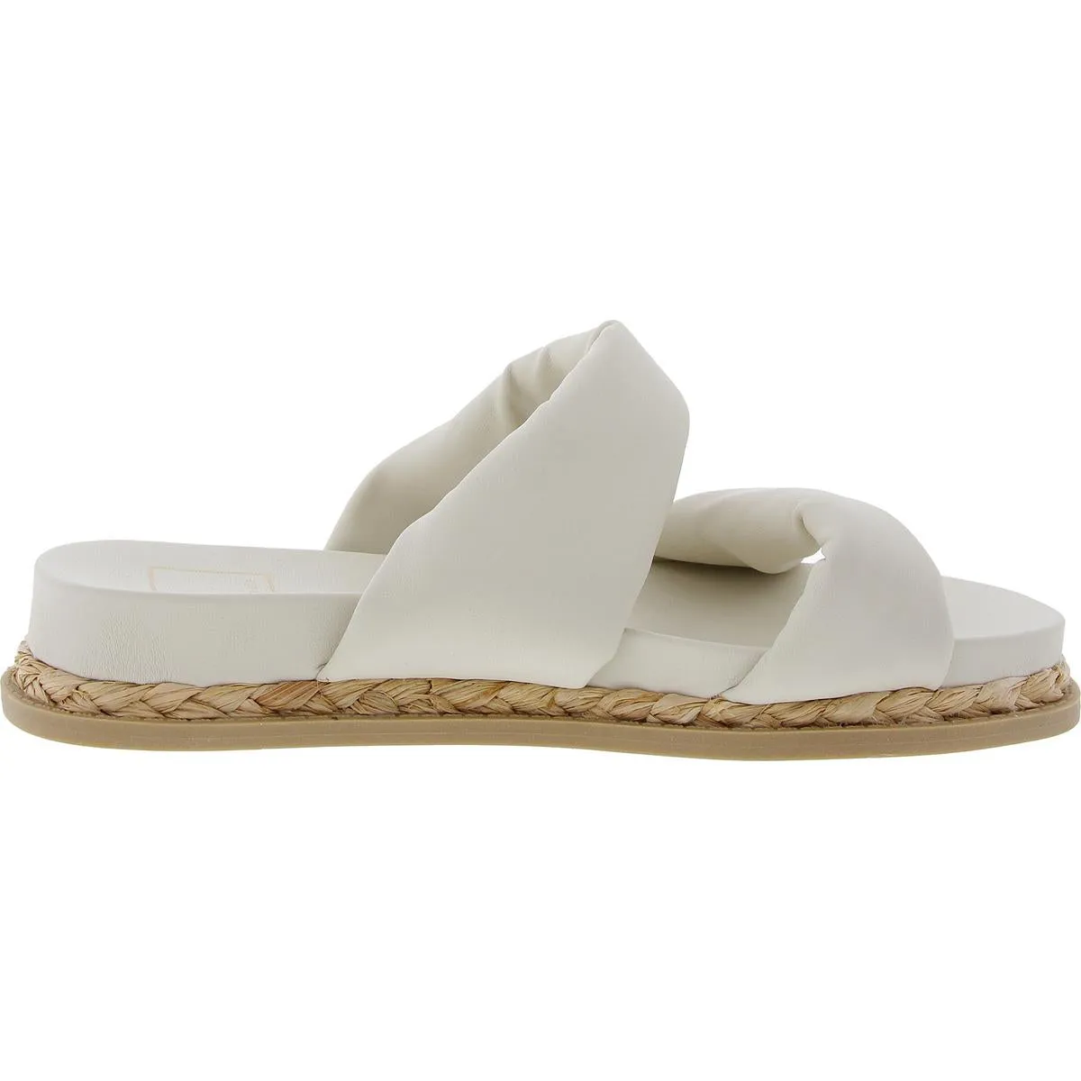 GARSON Womens Laceless Man Made Slide Sandals