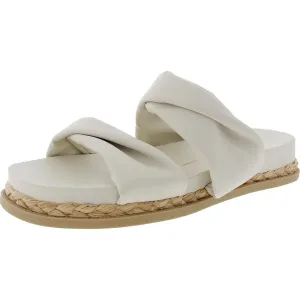 GARSON Womens Laceless Man Made Slide Sandals