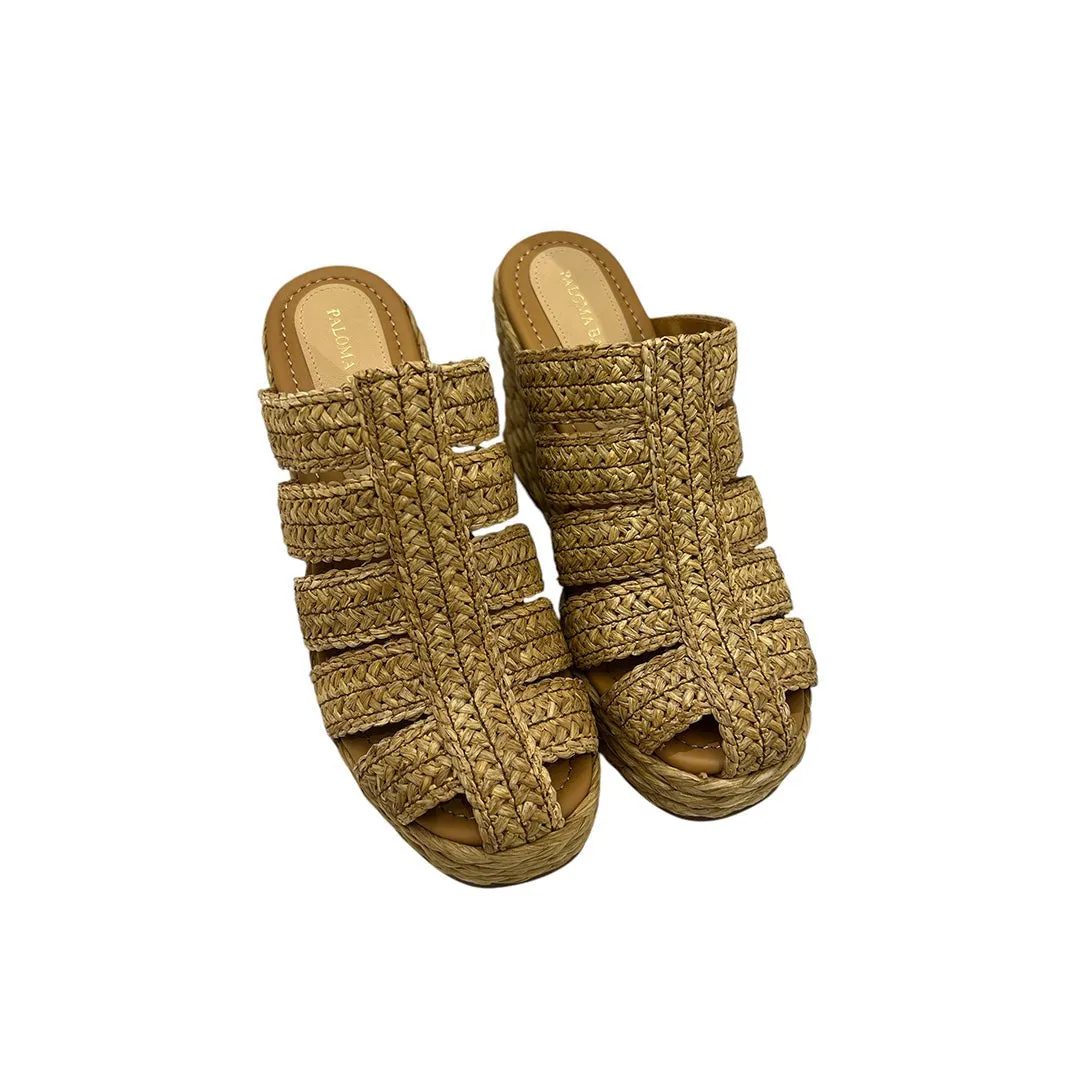 Garza Wedge Mules