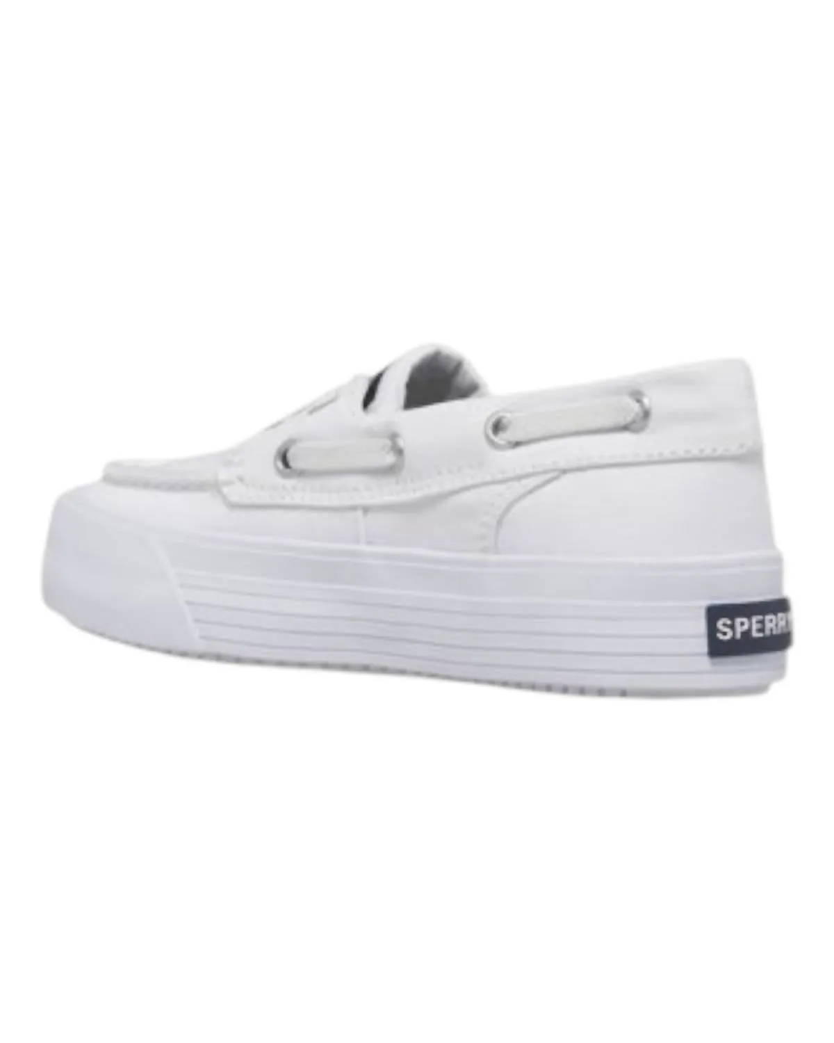 Girl's Bahama Platforms In White