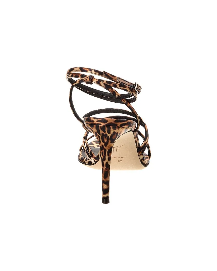 Giuseppe Zanotti Intriigo Claire 90 Satin Sandal
