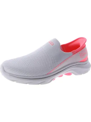 GO WALK 7 Womens Comfort Insole Synthetic Slip-On Sneakers