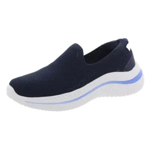 GOLDA2 Womens Laceless Knit Slip-On Sneakers