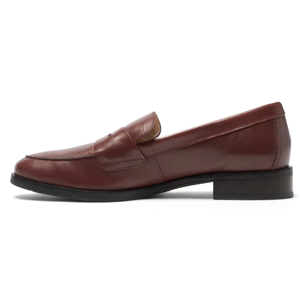Gordon Loafer in Burgundy Leather