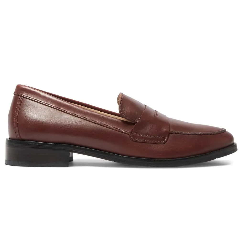 Gordon Loafer in Burgundy Leather
