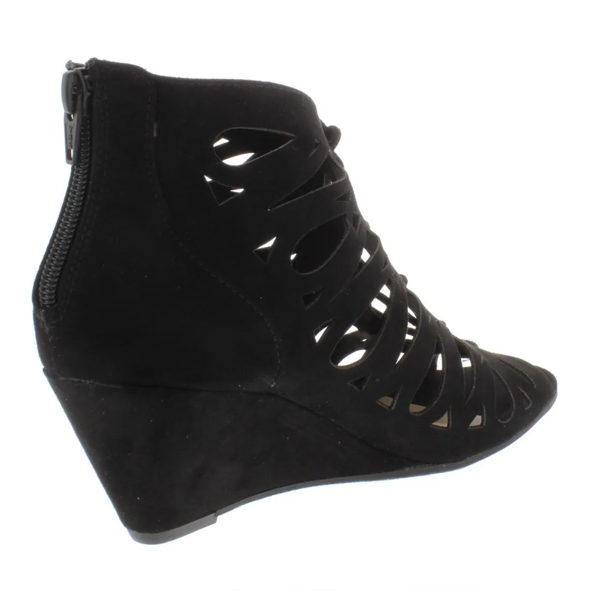 HARLIE Womens Lace Up Heeled Gladiator Sandals