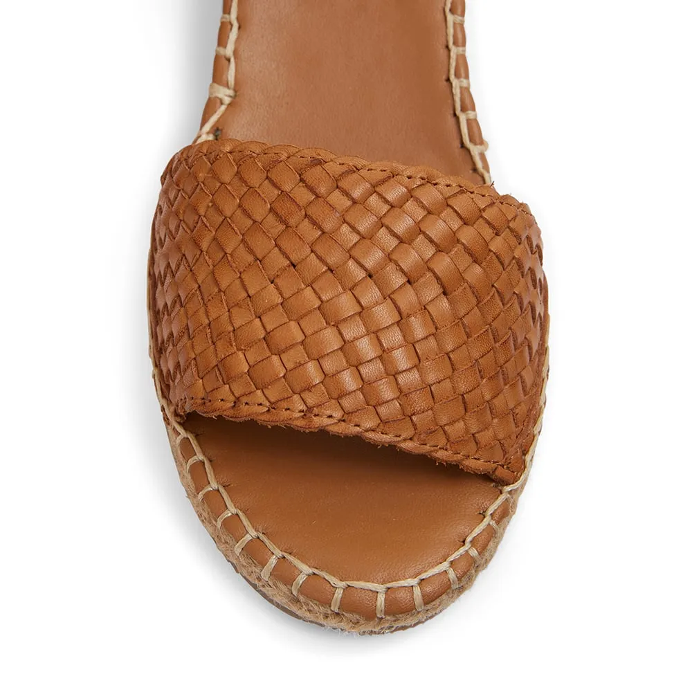 Havanna Espadrille in Tan Weave
