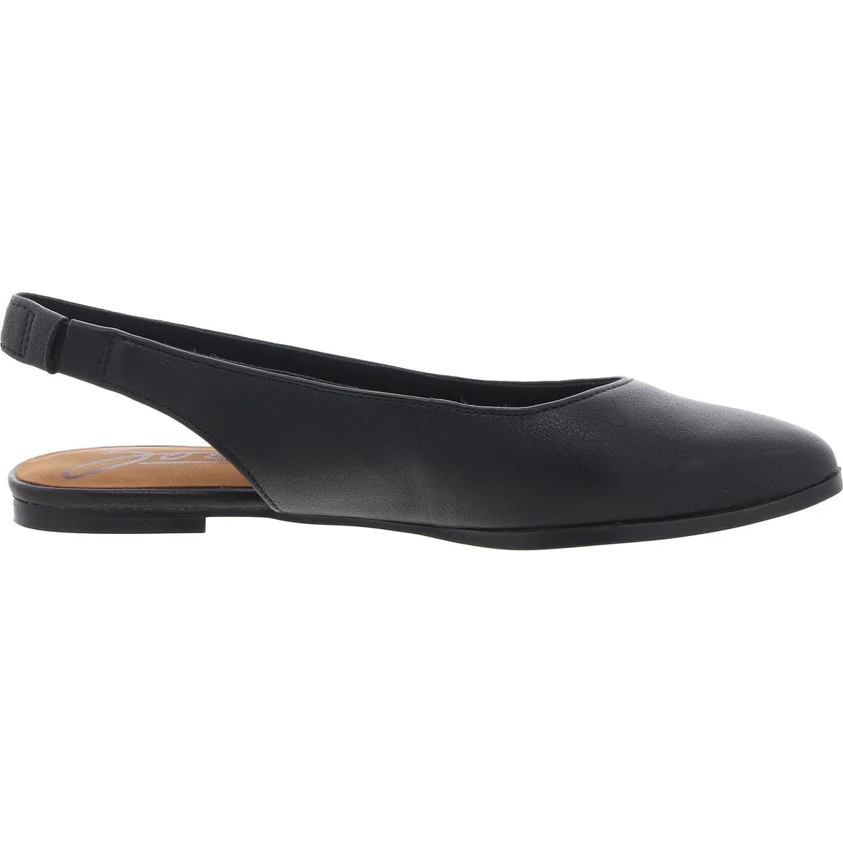 Helene Womens Metallic Pointed Toe Slingbacks