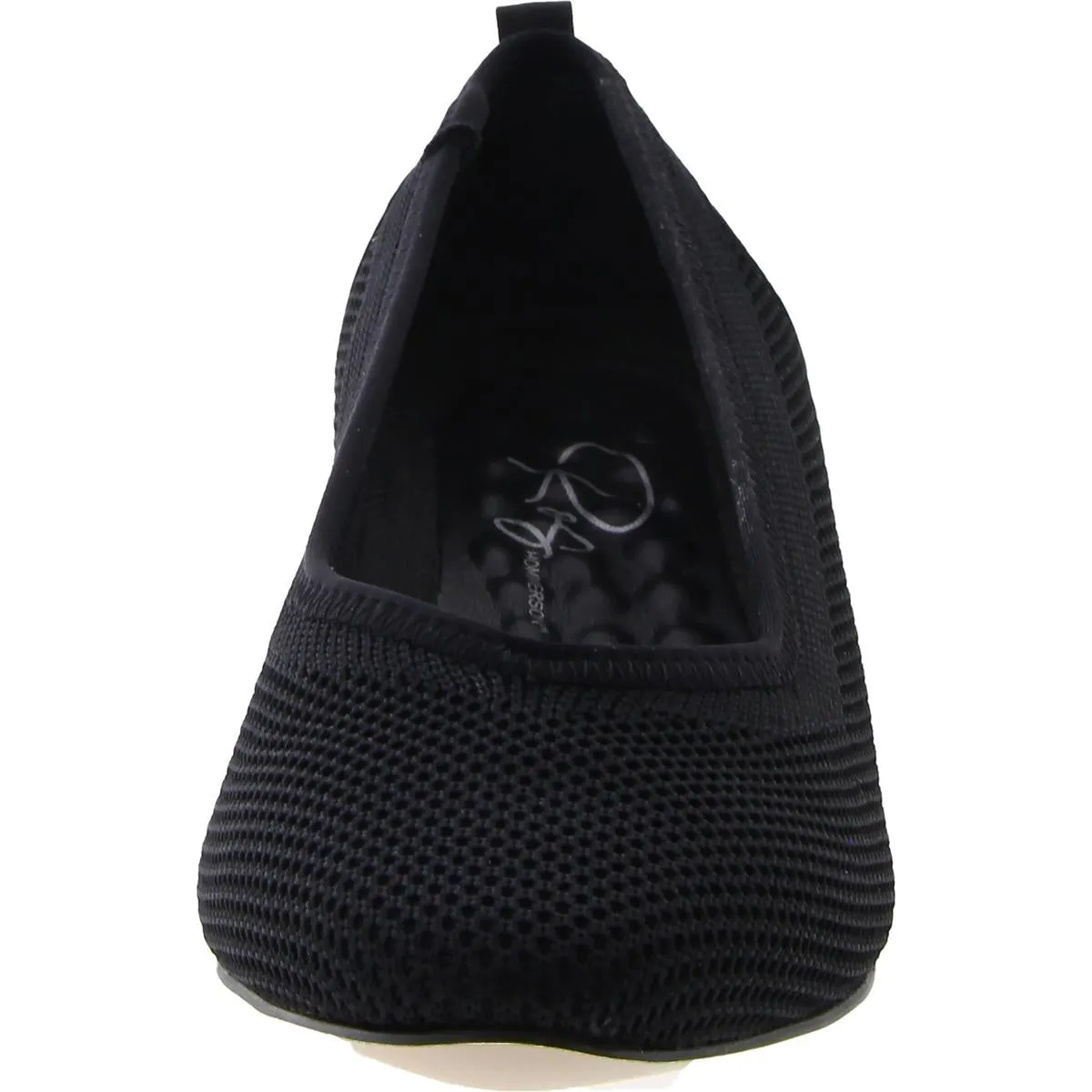 Hester Womens Knit Pointed Toe Pumps