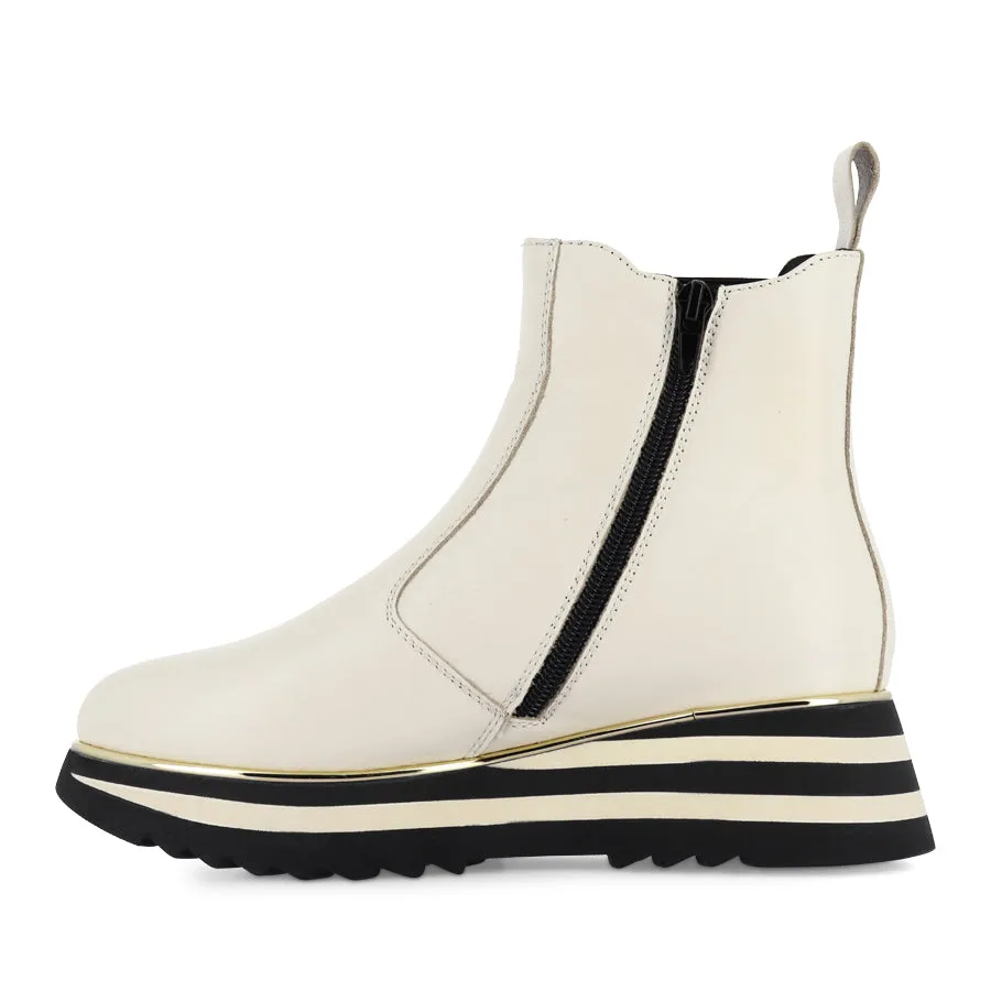 HICCUP - CREAM LEATHER