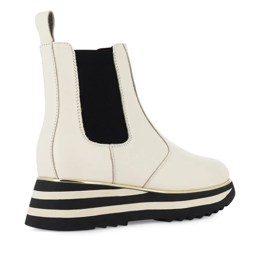 HICCUP - CREAM LEATHER