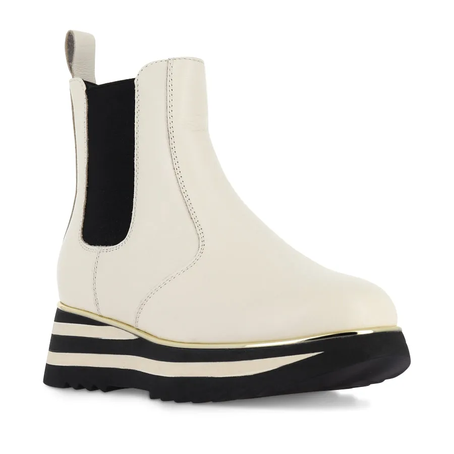 HICCUP - CREAM LEATHER